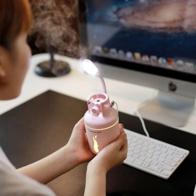 新品煤气罐加湿器四合一多功能香薰便携式车载USB加湿器抖音同款细节图