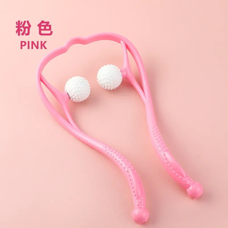 Cervical Spine Massager Manual Home Office Sedentary Fitness Massager Clamp Neck Relax Shoulder Neck Waist Leg Wholesale Item Picture