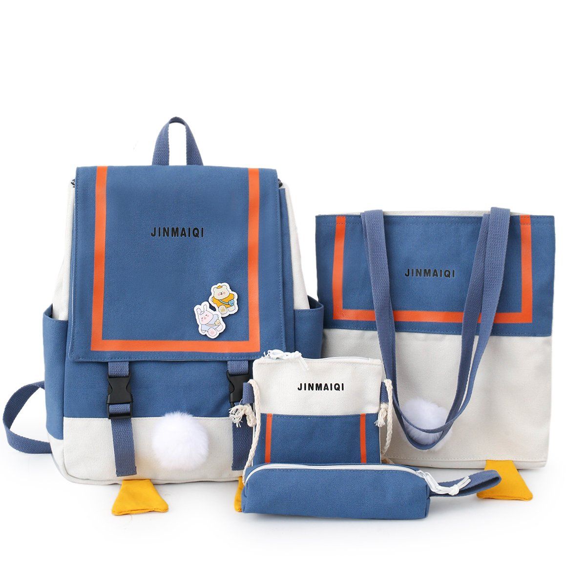 Canvas Forest style, cute and unique, Japanese-style middle school schoolbag, casual backpack Application Scenario
