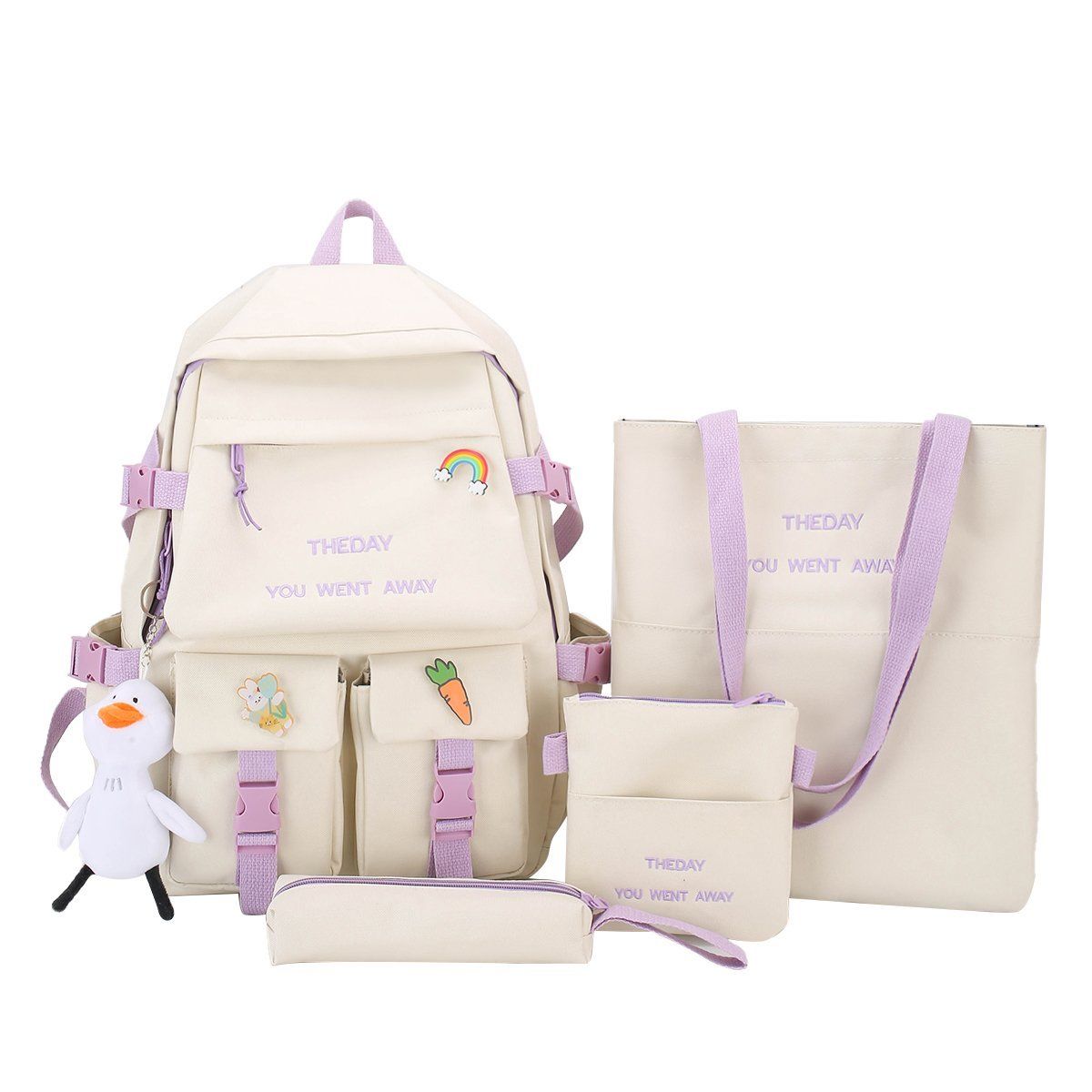 New style of artistic student backpacks, fashionable casual bags and sports bags Application Scenario