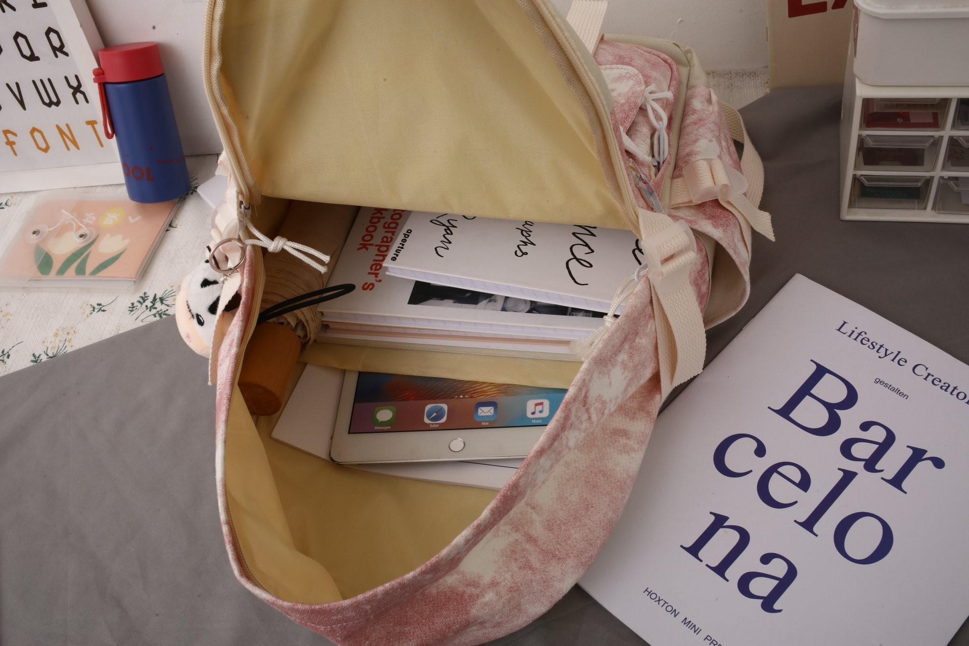 New Korean-style backpacks, cute schoolbags for girls and junior high school students, and trendy backpacks for college students detail image 17