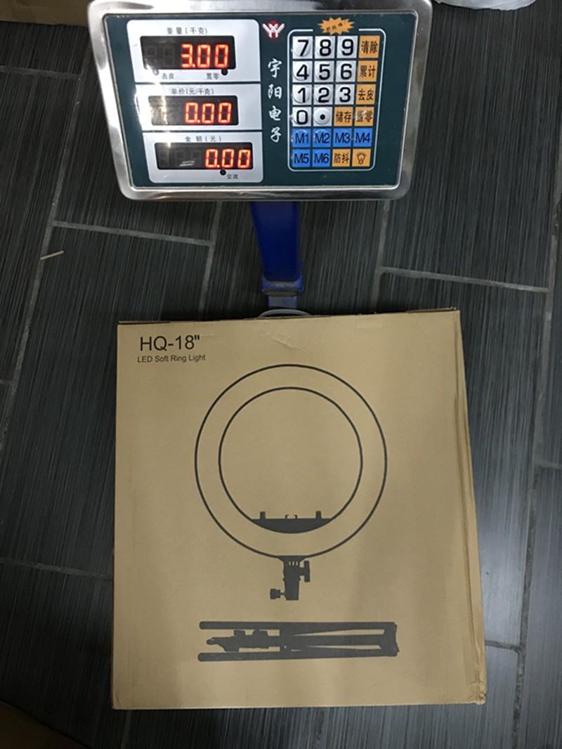 45cm美颜灯遥控直播灯18寸主播环形摄影灯美颜灯落地支架补光灯详情图13
