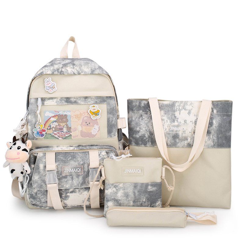 New Korean-style backpacks, cute schoolbags for girls and junior high school students, and trendy backpacks for college students details Picture