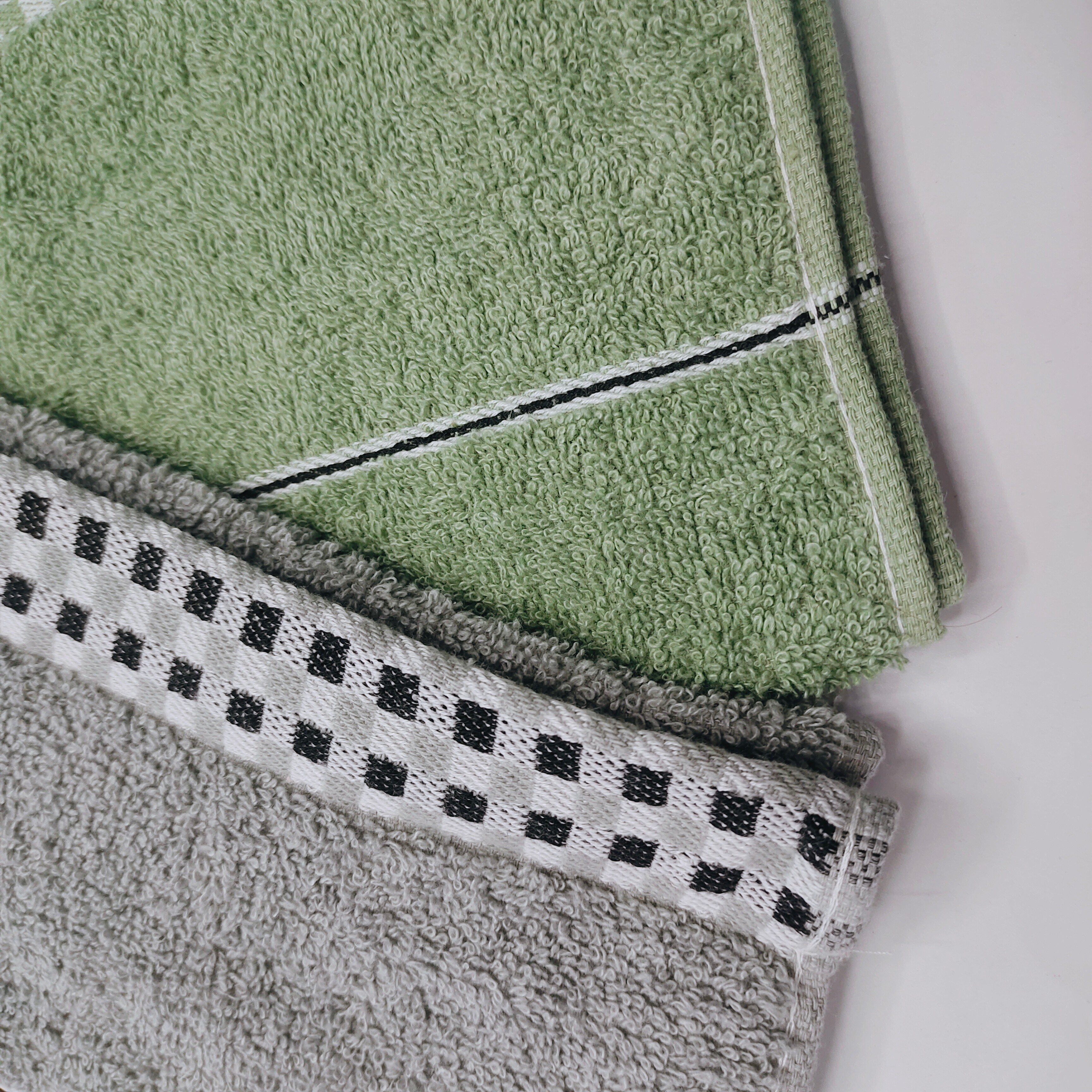 8610织碎毛巾两条打卡混色  8637 ABC毛巾单条打卡家用棉毛巾洗脸柔软吸水混色面巾  厂家批发详情图6