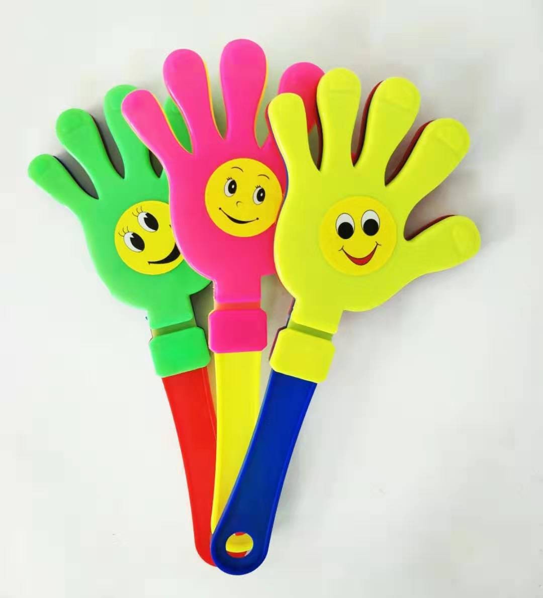 拍手器手拍全新料塑料玩具鼓掌拍大小号拍拍手手拍掌定制移印logo详情8