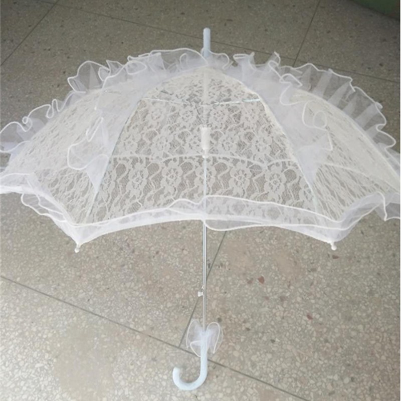 德祯  婚纱蕾丝花边伞  新娘伞   摄影道具伞详情图2