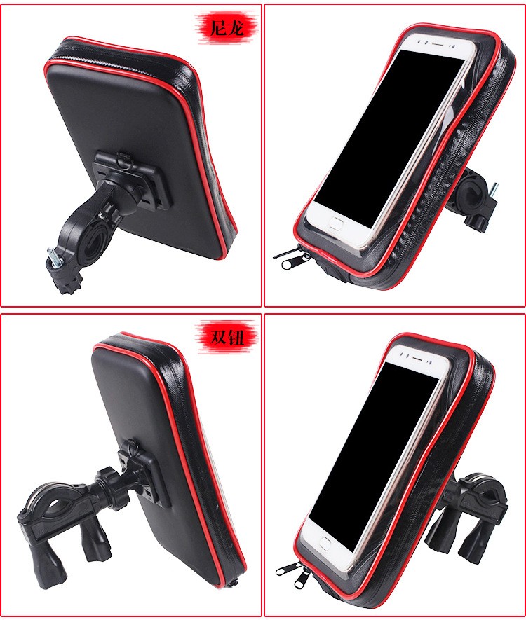 新款车载手机支架防水包自行车摩托车电动车户外骑行外卖厂家批发详情图9