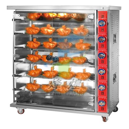 ZH-GT6P gas rotary oven