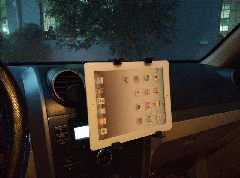 mini导航汽车出风口车载架适用于ipad ipad2平板电脑支架厂家直销详情图16