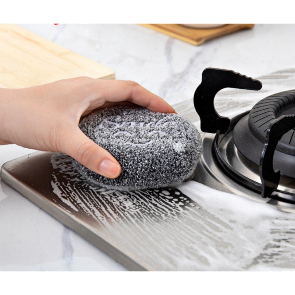 Needle embroidery brush, fast high-density dishwashing sponge, household cleaning sponge Specification image
