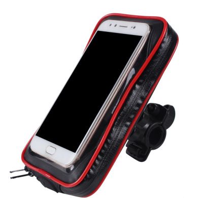 新款车载手机支架防水包自行车摩托车电动车户外骑行外卖厂家批发细节图