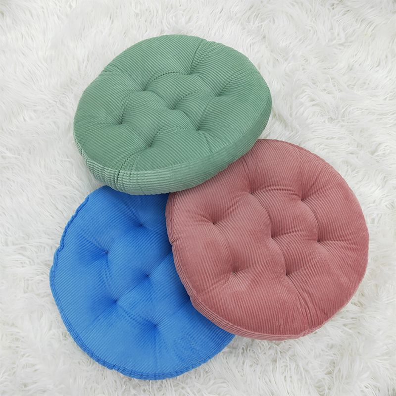 Cross-border best-selling thickened velvet seat cushions for office students, simple solid-color floor tatami MATS Application Scenario