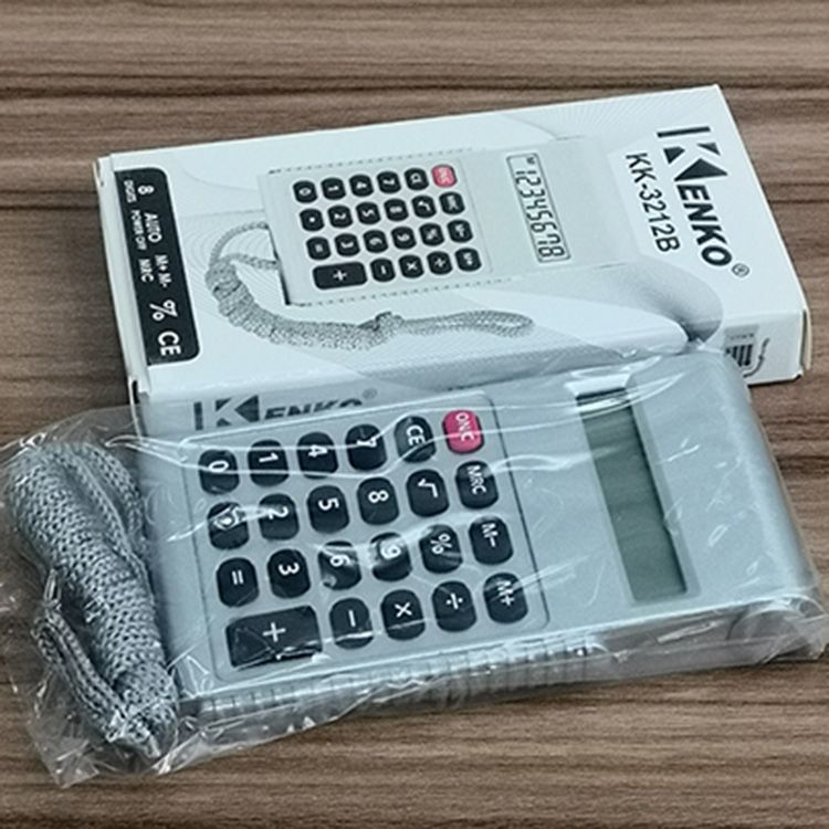 KENKO KK-3212B handheld calculator with sling thumbnail
