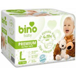 捷克进口BINO宝贝优质婴儿尿不湿（9-14kgL大号）60片详情图1