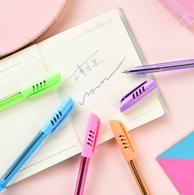 Makaron L-8887 Semi Gel Ink Pen في قلم قلم حبر بالألوان detail image 8