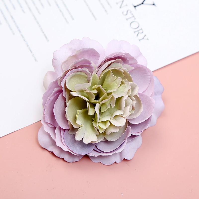 Valentine's Day diy artificial flowers, wedding silk flowers, flower walls, DIY headwear, fabric flower materials, accessories and decorations, wholesale of artificial flower heads detail image 15