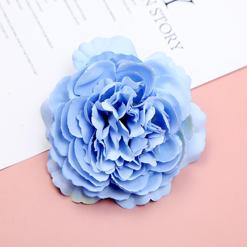 Valentine's Day diy artificial flowers, wedding silk flowers, flower walls, DIY headwear, fabric flower materials, accessories and decorations, wholesale of artificial flower heads detail image 8