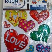 Balloon stickers decorated with children's cartoons