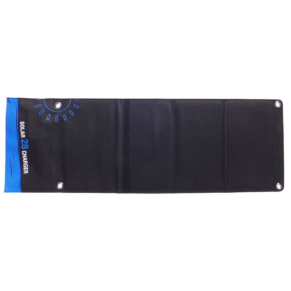 Cross-border products: 28W solar folding bag, mobile phone charger, solar mobile power bank, outdoor fast charging Specification image