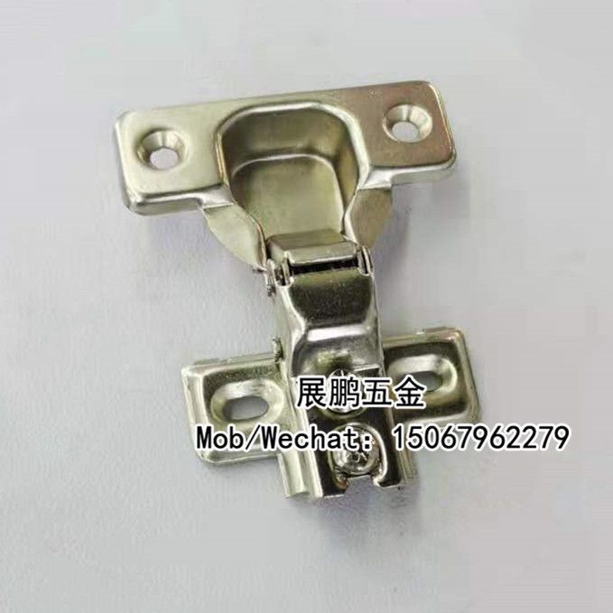 Hinged short arm hydraulic cabinet hinge British American iron stainless steel damping hinge full figure