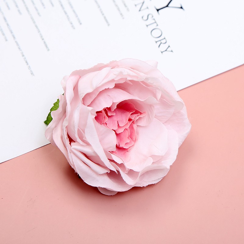 情人节复古芍药饰品diy手工材料配件仿真花花朵婚庆花墙胸花装饰详情图4
