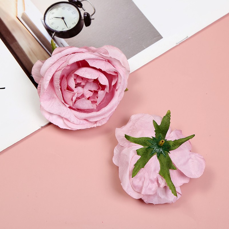 情人节复古芍药饰品diy手工材料配件仿真花花朵婚庆花墙胸花装饰详情图5