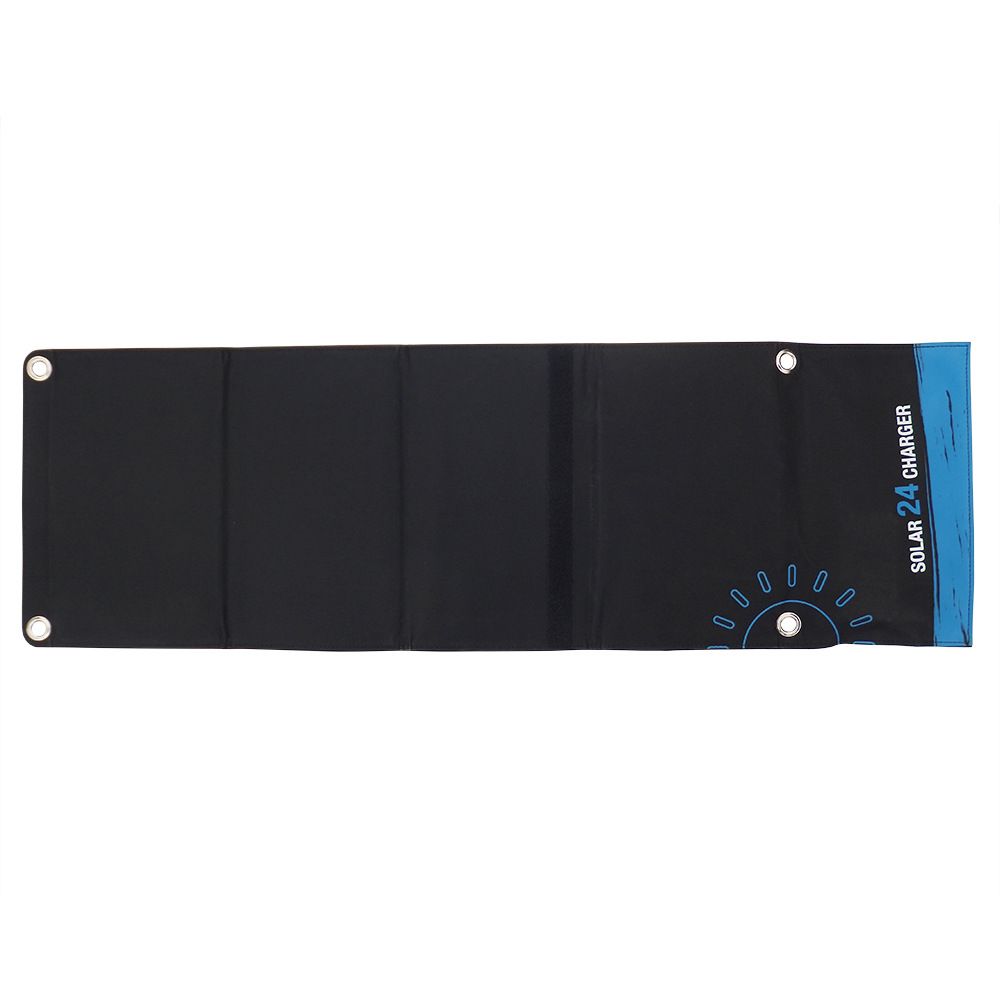 Portable solar charger 24W folding pack portable power bank with QC3.0 fast charging output Application Scenario