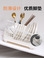 J01-3012厨房置物架加粗加厚碗架沥水架餐具碗筷盘子北欧收纳架细节图