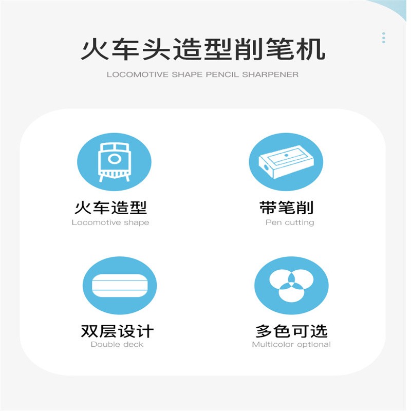 12770720041017817DM29175 Creative Double-layer tinplate stationery box Cartoon Cute student stationery Storage box Large capacity Pencil case wholesale stationery box detail image 2