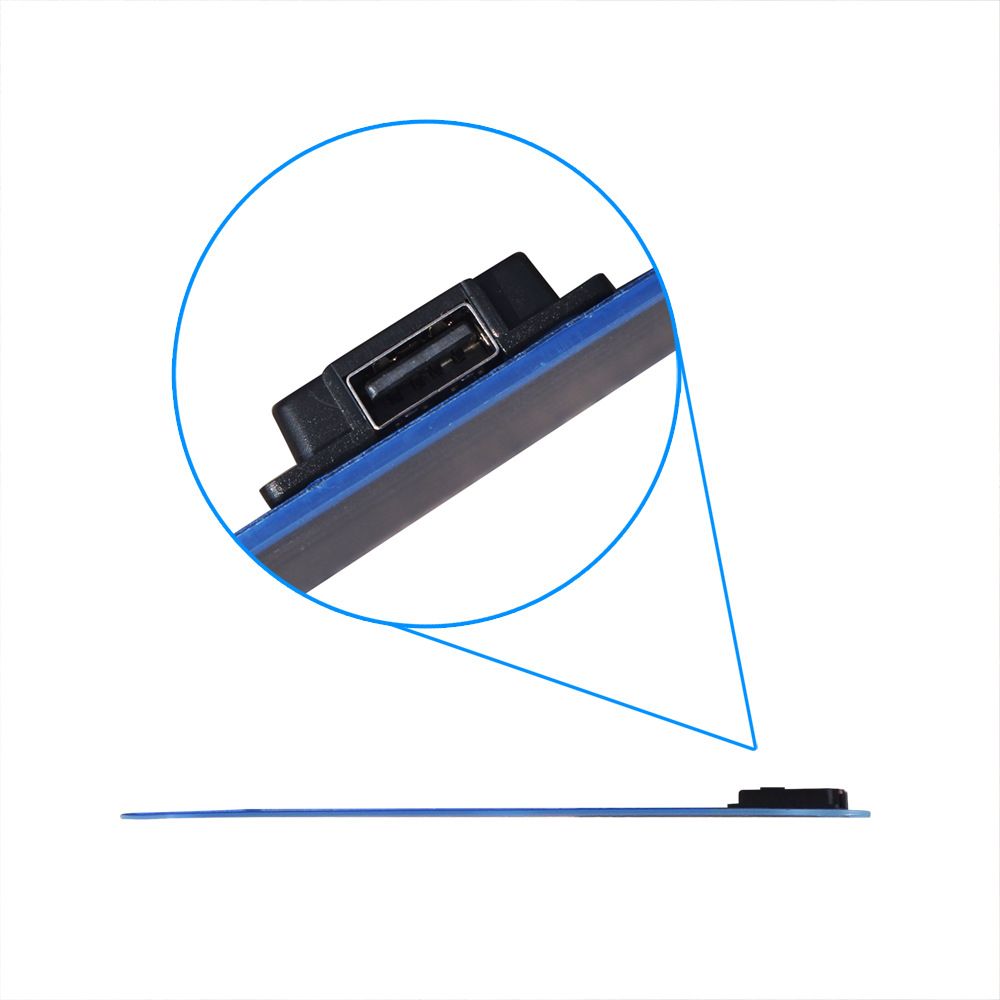 6W integrated pressure-bearing sunpower solar charger, thin, convenient, waterproof outdoor mobile phone charger details Picture