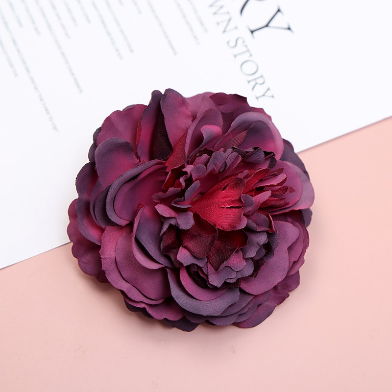 Valentine's Day diy artificial flowers, wedding silk flowers, flower walls, DIY headwear, fabric flower materials, accessories and decorations, wholesale of artificial flower heads detail image 16