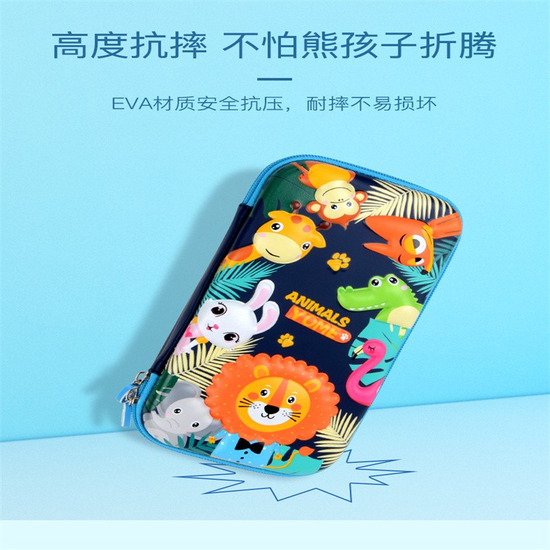 12770720040889053EVA Stationery box, stationery pencil box pic 9