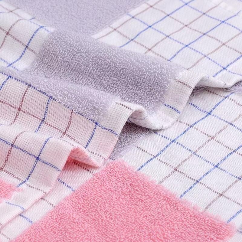 义乌好货清晨优家时尚经典纯棉吸水田园生活毛巾详情图3