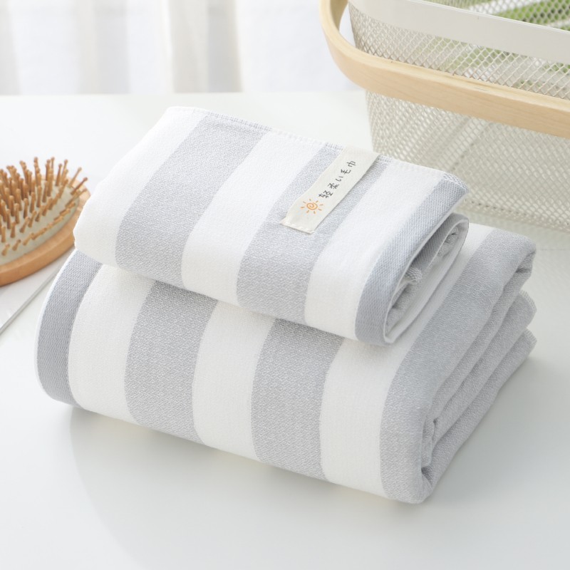 Yiwu buenos productos mañana youjia marca de moda mian soft skin friendly light life algodón absorbente toalla de baño detail image 1