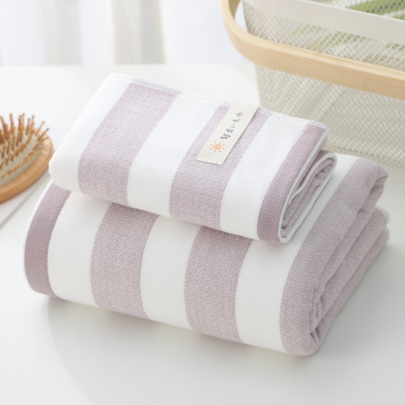 Yiwu buenos productos mañana youjia marca de moda mian soft skin friendly light life algodón absorbente toalla de baño detail image 6