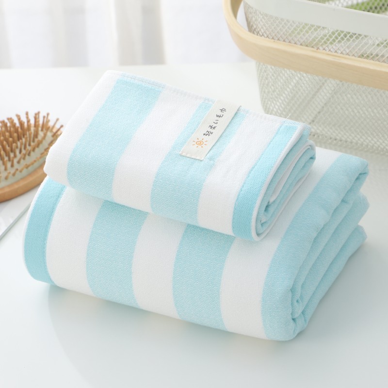 Yiwu buenos productos mañana youjia marca de moda mian soft skin friendly light life algodón absorbente toalla de baño detail image 3