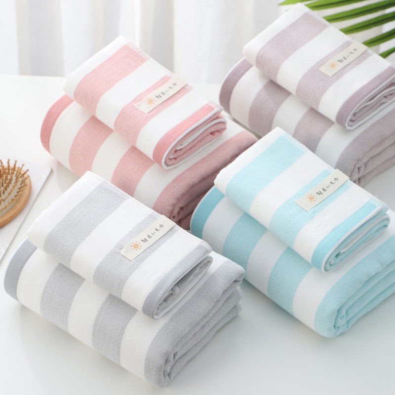 Yiwu buenos productos mañana youjia marca de moda mian soft skin friendly light life algodón absorbente toalla de baño detail image 4