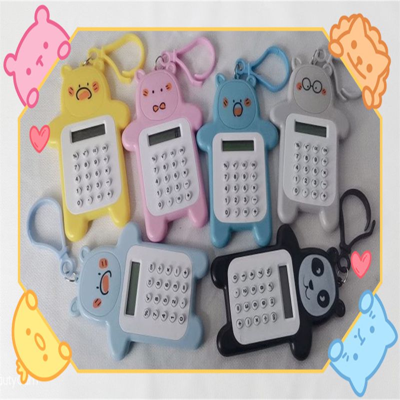 夏季店铺新款创意迷你便捷式钥匙扣儿童卡通小熊计算机微商引流 小熊加湿器  小礼品 高高电子玩具 1