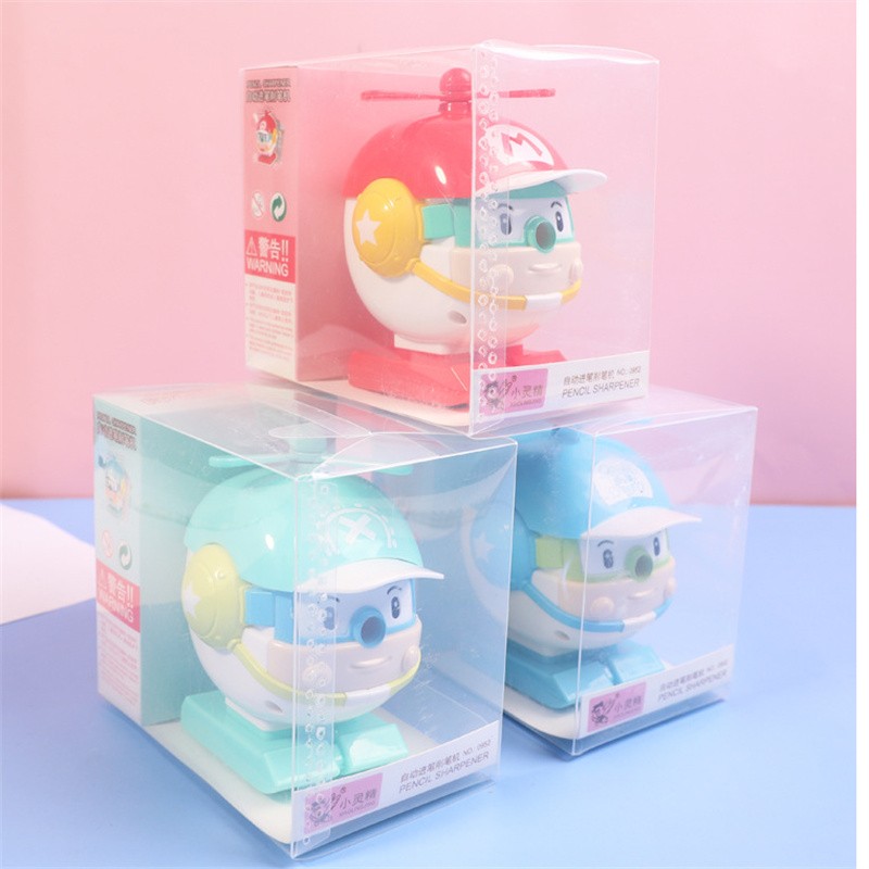 12751615040853677 Ballball Pencil Sharpener, automatic pen insertion and retraction, cute pencil sharpener for primary school students, colored pencil sharpener for kindergartens, children's pencil sharpener pic 16