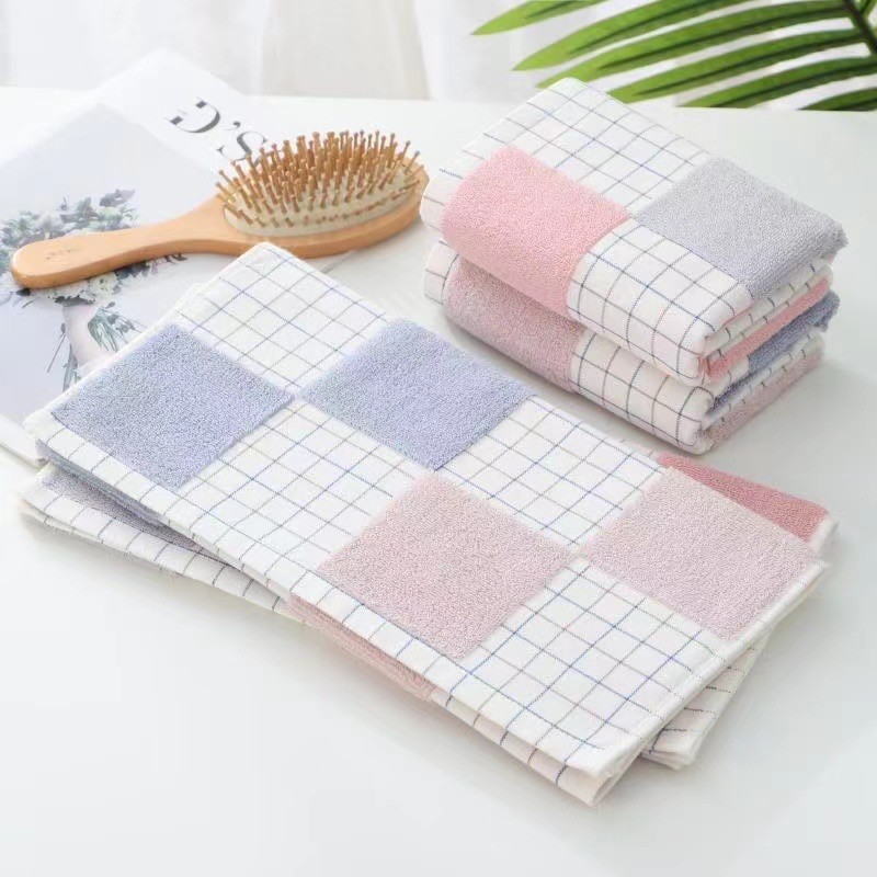 义乌好货清晨优家时尚经典纯棉吸水田园生活毛巾详情图2