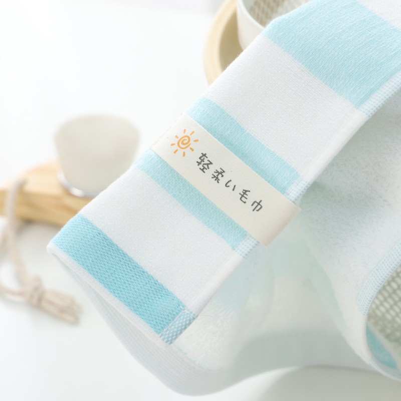 Yiwu buenos productos mañana youjia marca de moda mian soft skin friendly light life algodón absorbente toalla de baño detail image 10