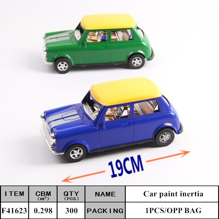 Inertia car spray-painted mini cartoon children boys car toys spread foreign trade sources of children puzzle leisure accompany children to kill time toys F41623