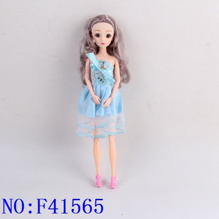 Doll girl play house toy doll simulation cute children gift booth foreign trade cross-border source F41565 details Picture