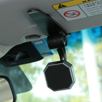 汽车导航车载手机座 通用多功能遮阳板磁吸强磁手机支架工厂直销图
