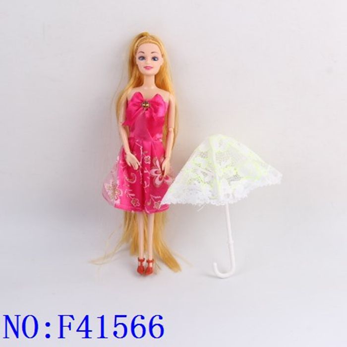 Doll girl play house toy doll simulation cute children gift booth foreign trade cross-border source F41566 details Picture