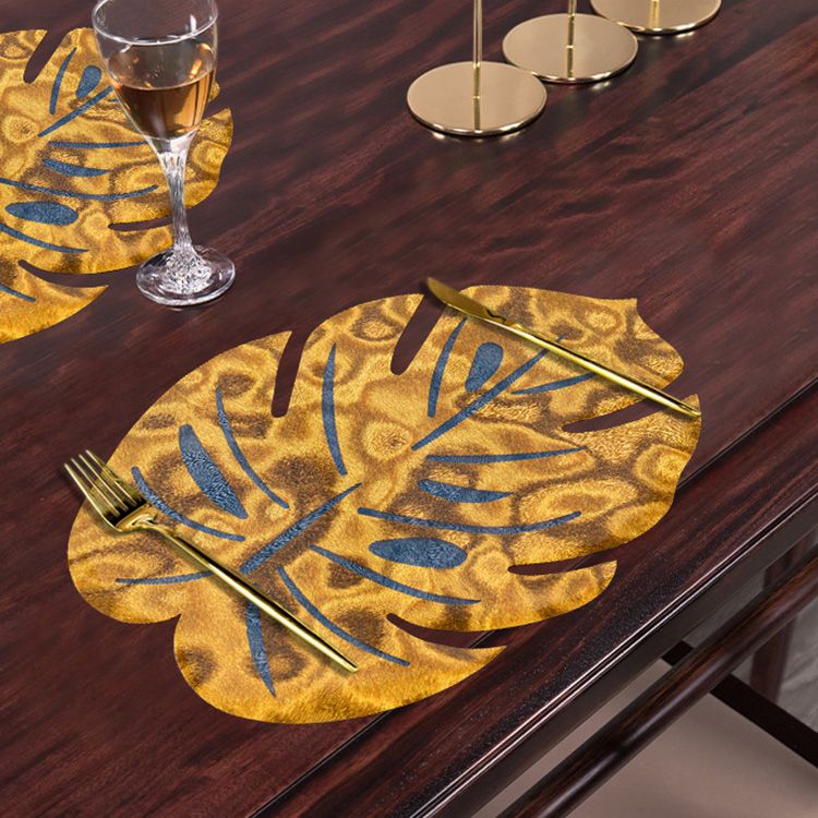 Hard sheet table mat rectangular home mat PVC thumbnail