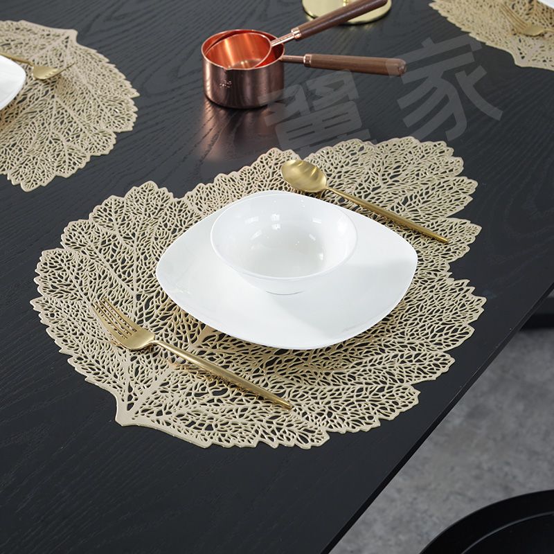 Cloth art table mat small cloth mat tableware Japanese style PVC antiskid tea thumbnail