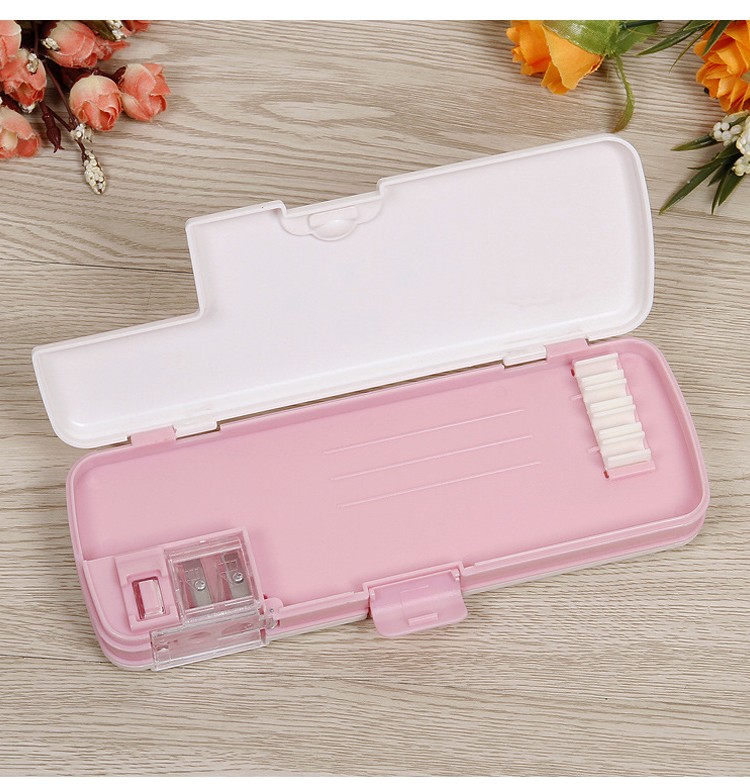 12770720035331746 Creative new cartoon animal stationery box, student stationery storage box, student birthday gift stationery box wholesale detail image 4