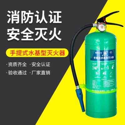 厂家直供车用仓库便携式水基型灭火专用手提式灭火器推车式灭火器