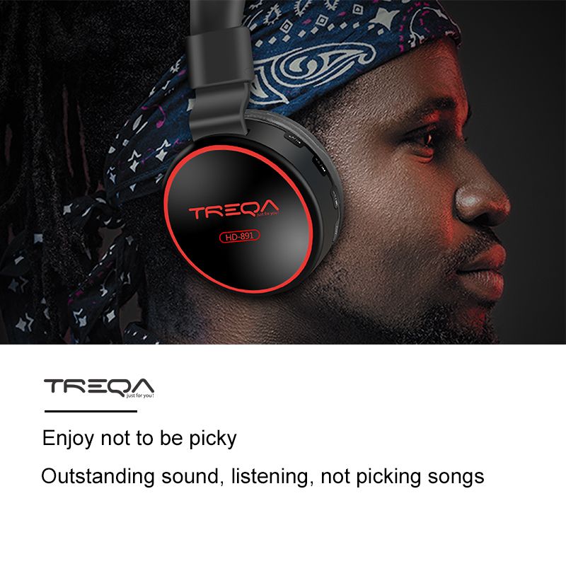 TREQA HD-891 发光字大耳机